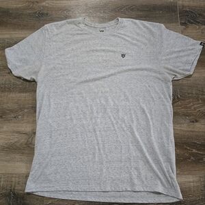 Veece Light Gray Men’s Crew Neck T-Shirt L Large